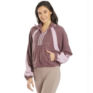 Free People So Fly Half Zip Pullover, Boysenberry, Size S (4-6), NWT